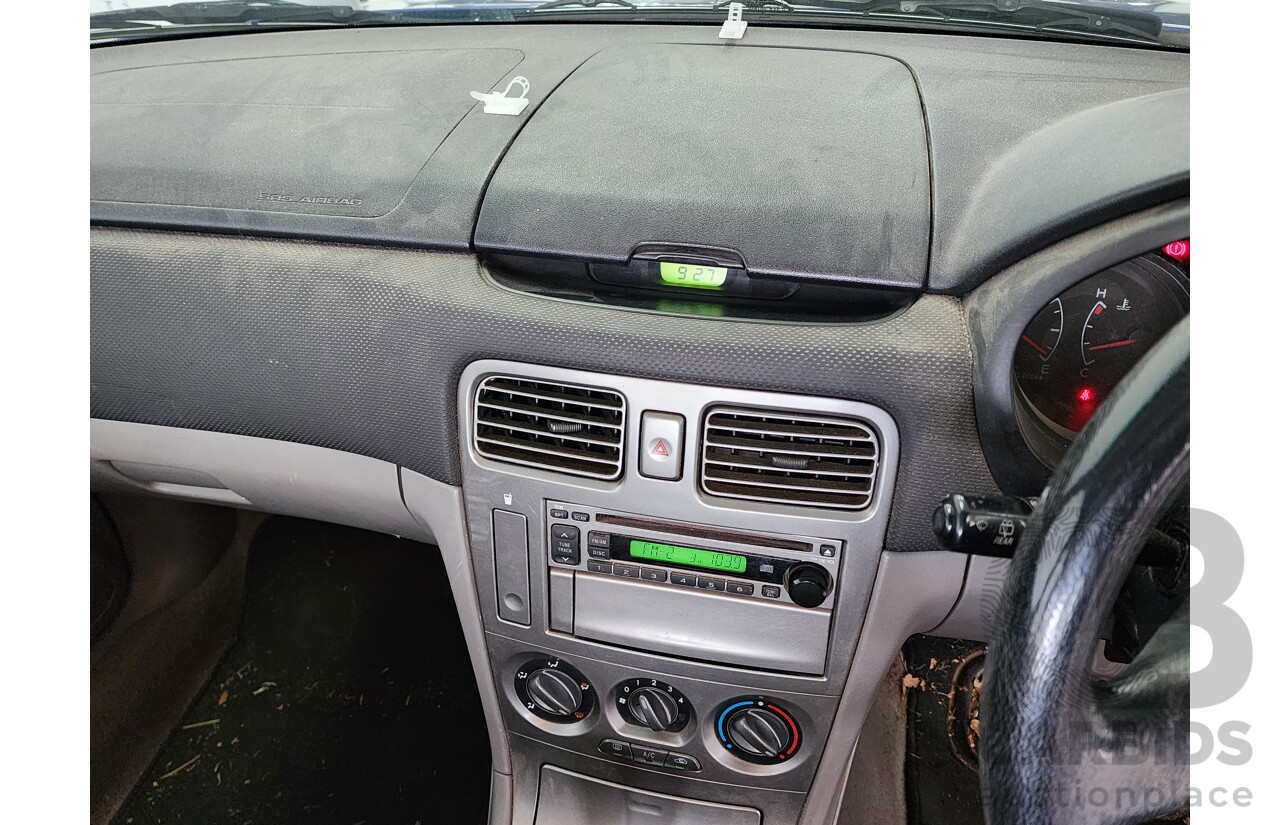 07/2004 Subaru Forester X AWD MY04 4D Wagon Blue 2.5L