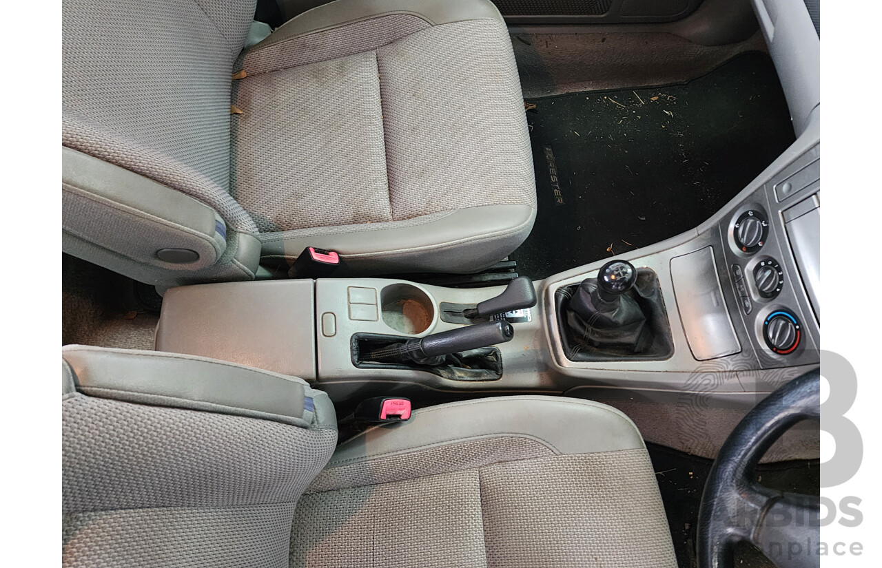 07/2004 Subaru Forester X AWD MY04 4D Wagon Blue 2.5L