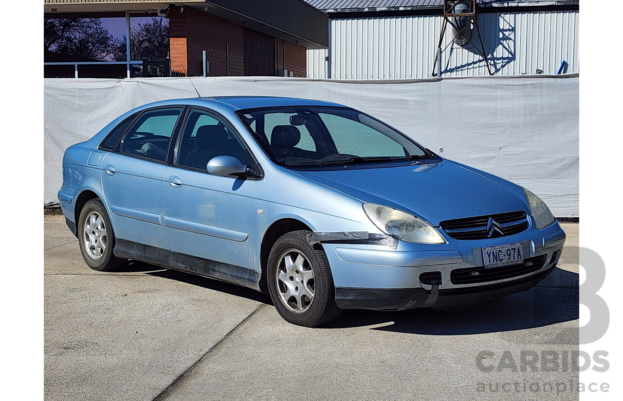 6/2005 Citroen C5 4d Sedan Silver Or Chrome 2.0L