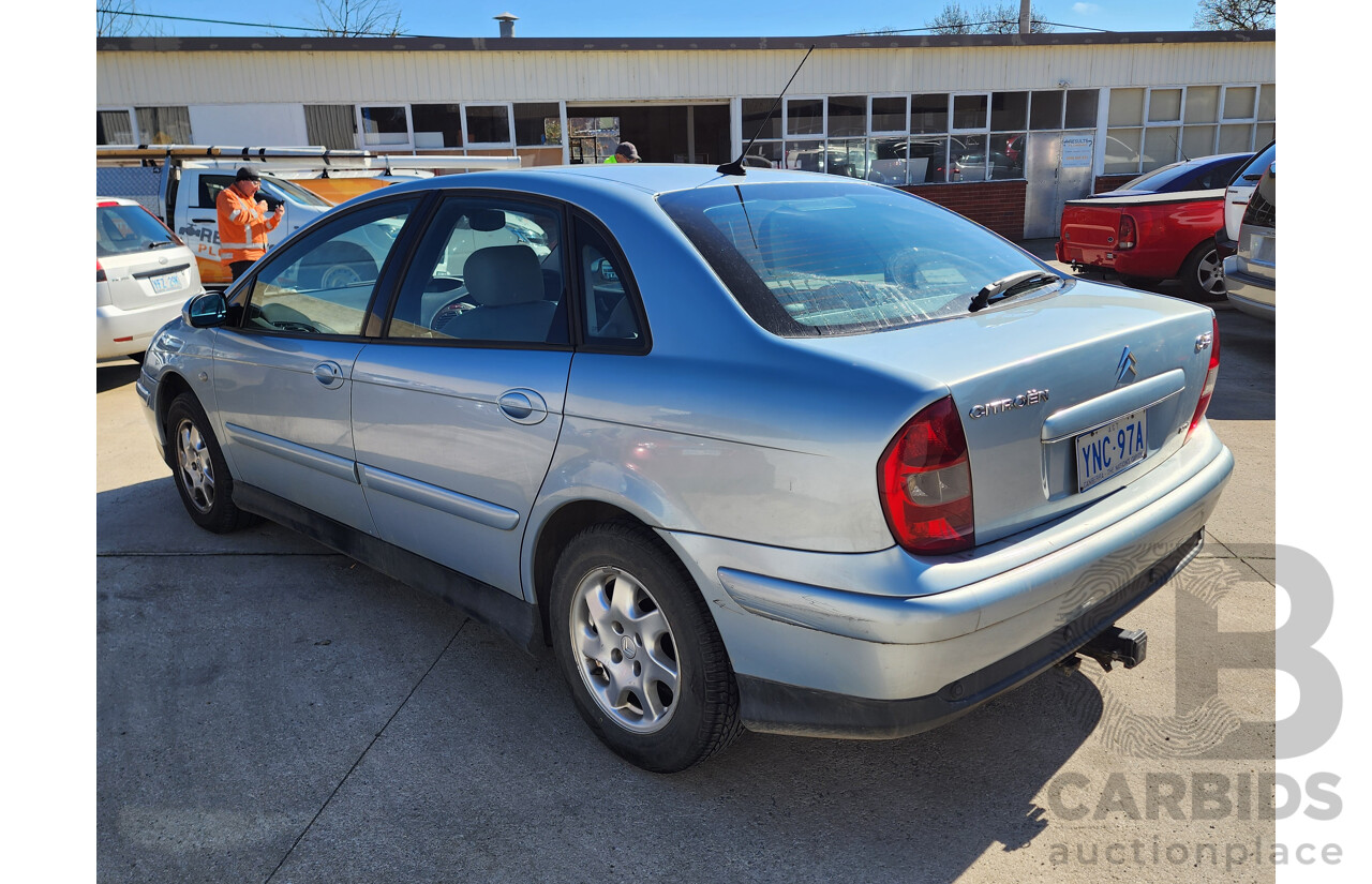 6/2005 Citroen C5 4d Sedan Silver Or Chrome 2.0L