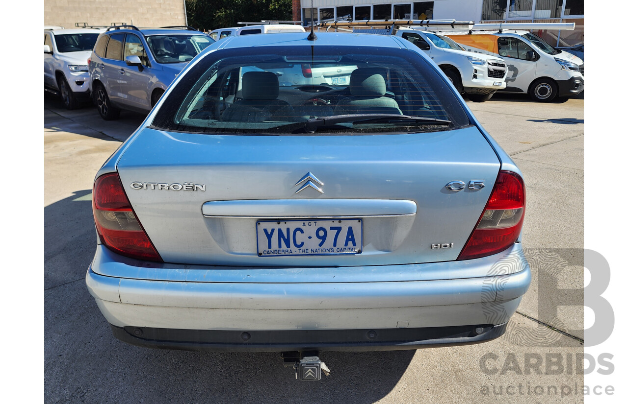 6/2005 Citroen C5 4d Sedan Silver Or Chrome 2.0L