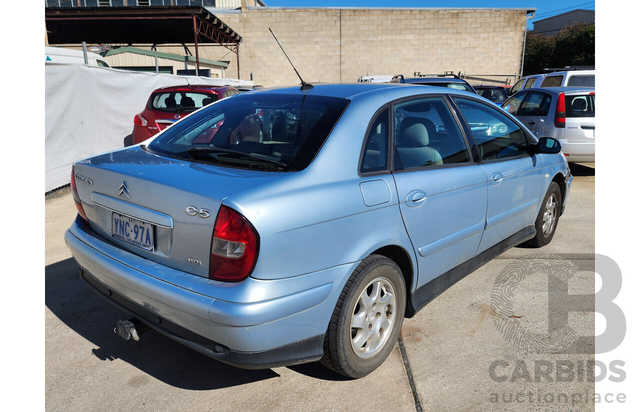 6/2005 Citroen C5 4d Sedan Silver Or Chrome 2.0L
