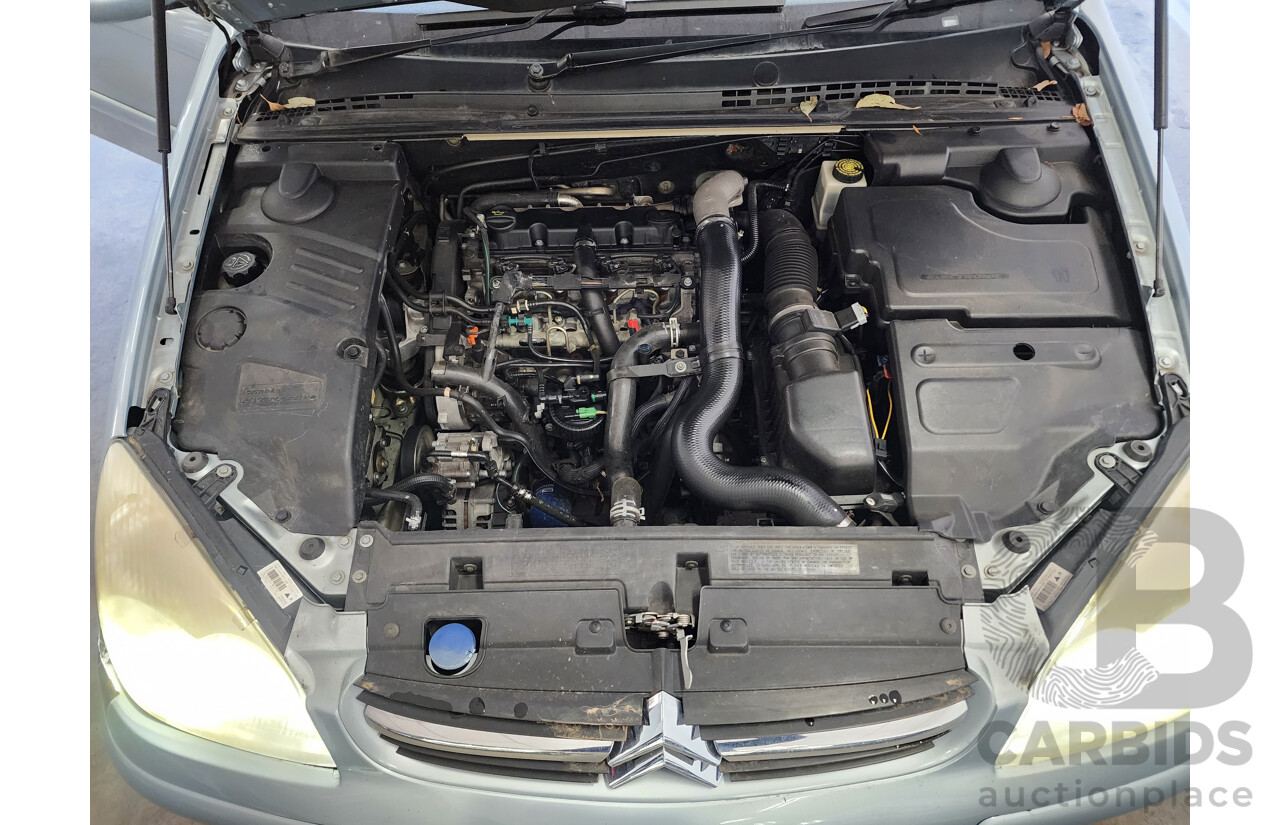 6/2005 Citroen C5 4d Sedan Silver Or Chrome 2.0L