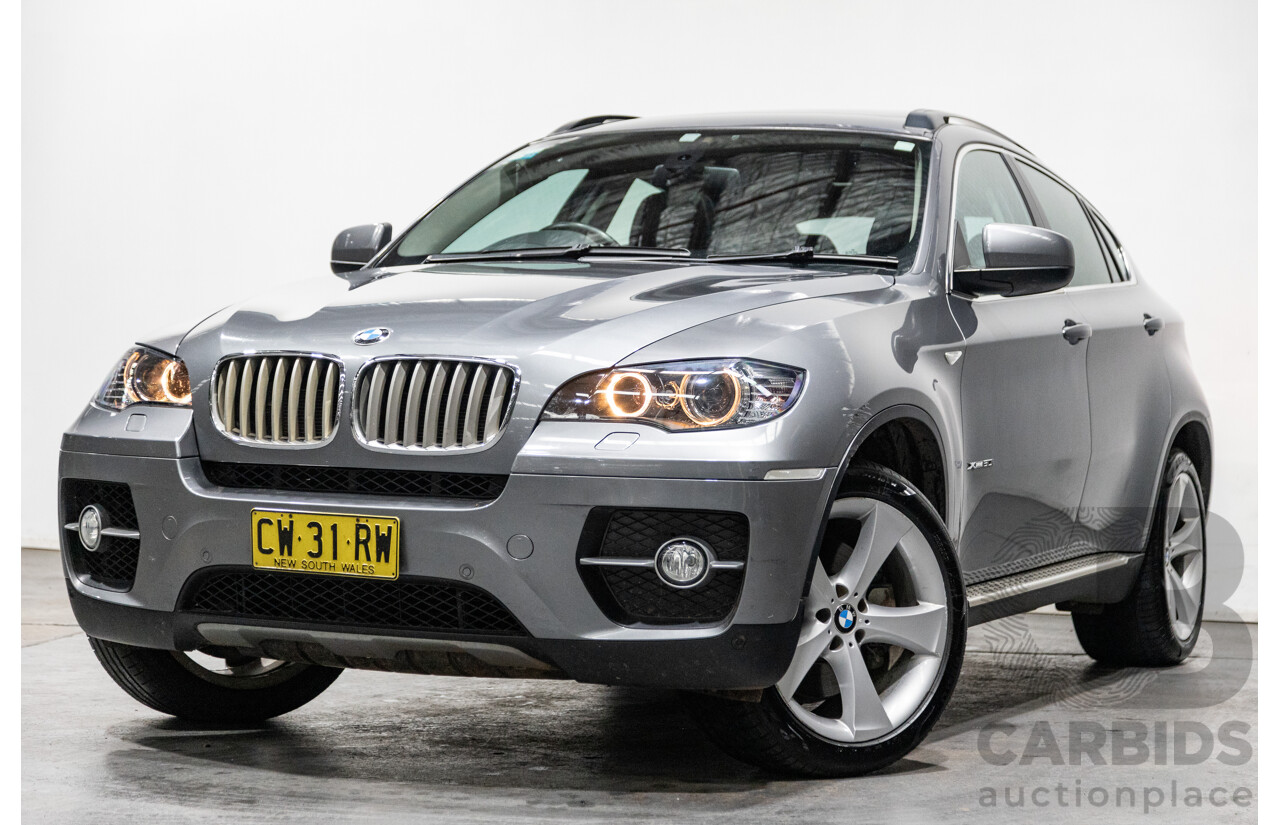 9/2011 BMW X6 Xdrive 50i (AWD) E71 MY11 4d Coupe Space Grey Metallic Twin Turbo V8 4.4L