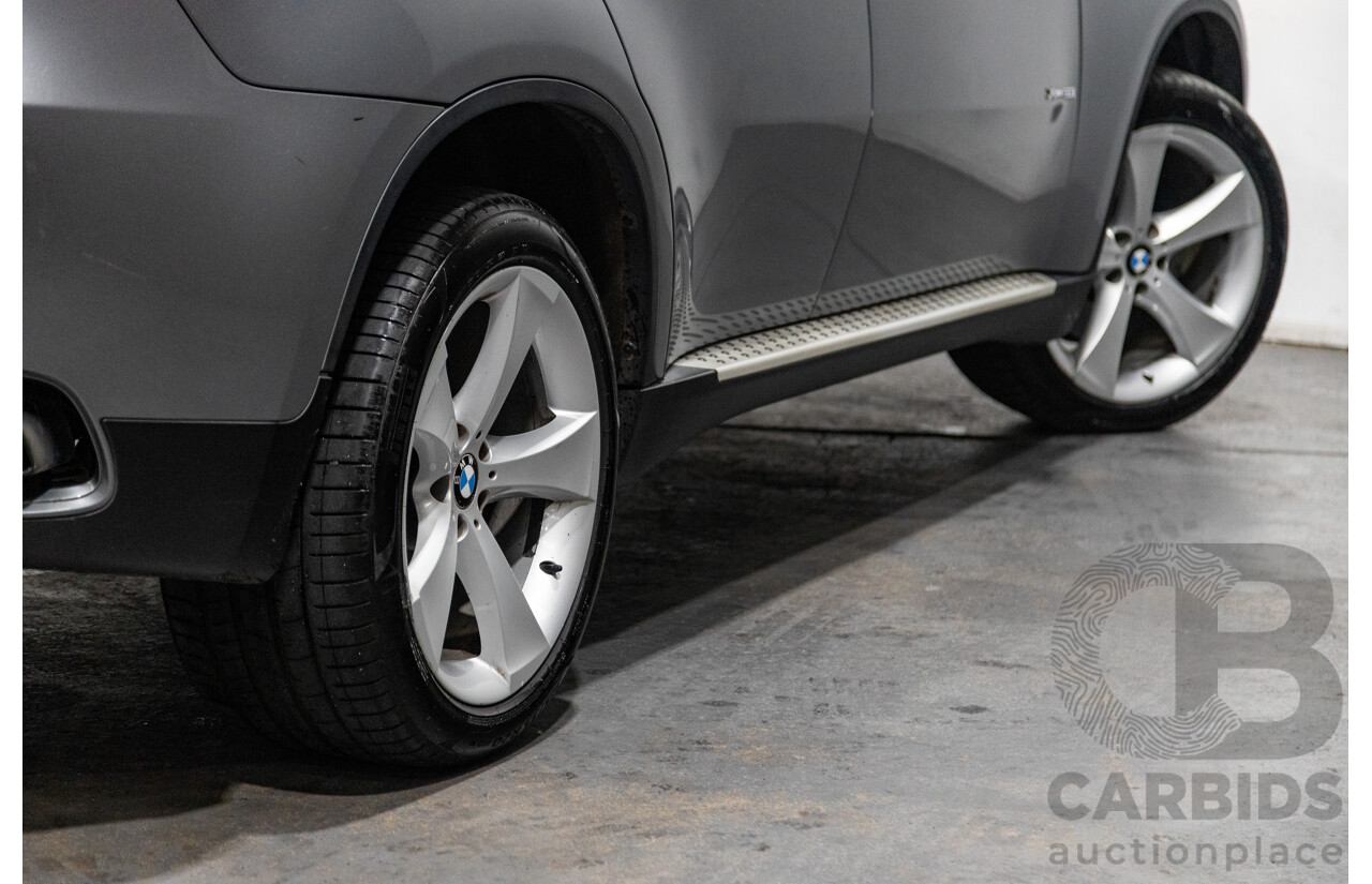 9/2011 BMW X6 Xdrive 50i (AWD) E71 MY11 4d Coupe Space Grey Metallic Twin Turbo V8 4.4L