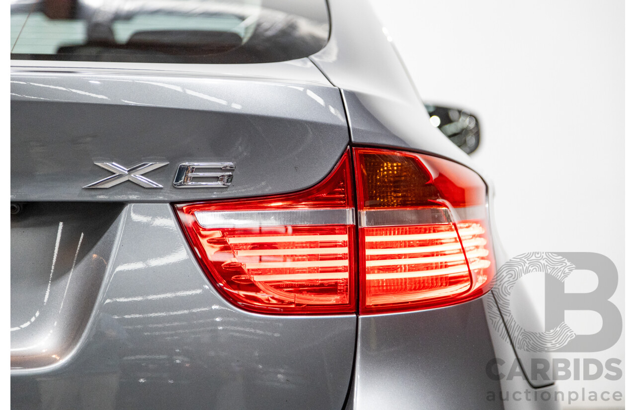 9/2011 BMW X6 Xdrive 50i (AWD) E71 MY11 4d Coupe Space Grey Metallic Twin Turbo V8 4.4L
