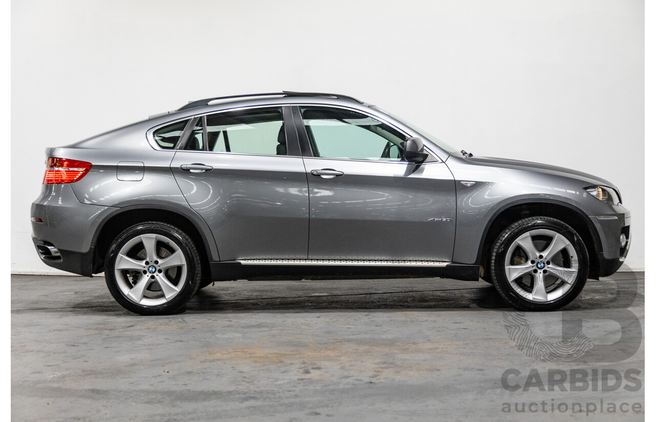 9/2011 BMW X6 Xdrive 50i (AWD) E71 MY11 4d Coupe Space Grey Metallic Twin Turbo V8 4.4L