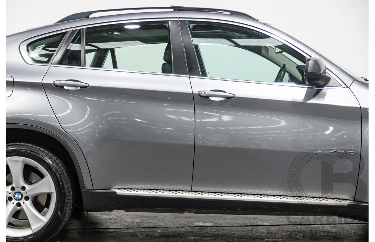 9/2011 BMW X6 Xdrive 50i (AWD) E71 MY11 4d Coupe Space Grey Metallic Twin Turbo V8 4.4L