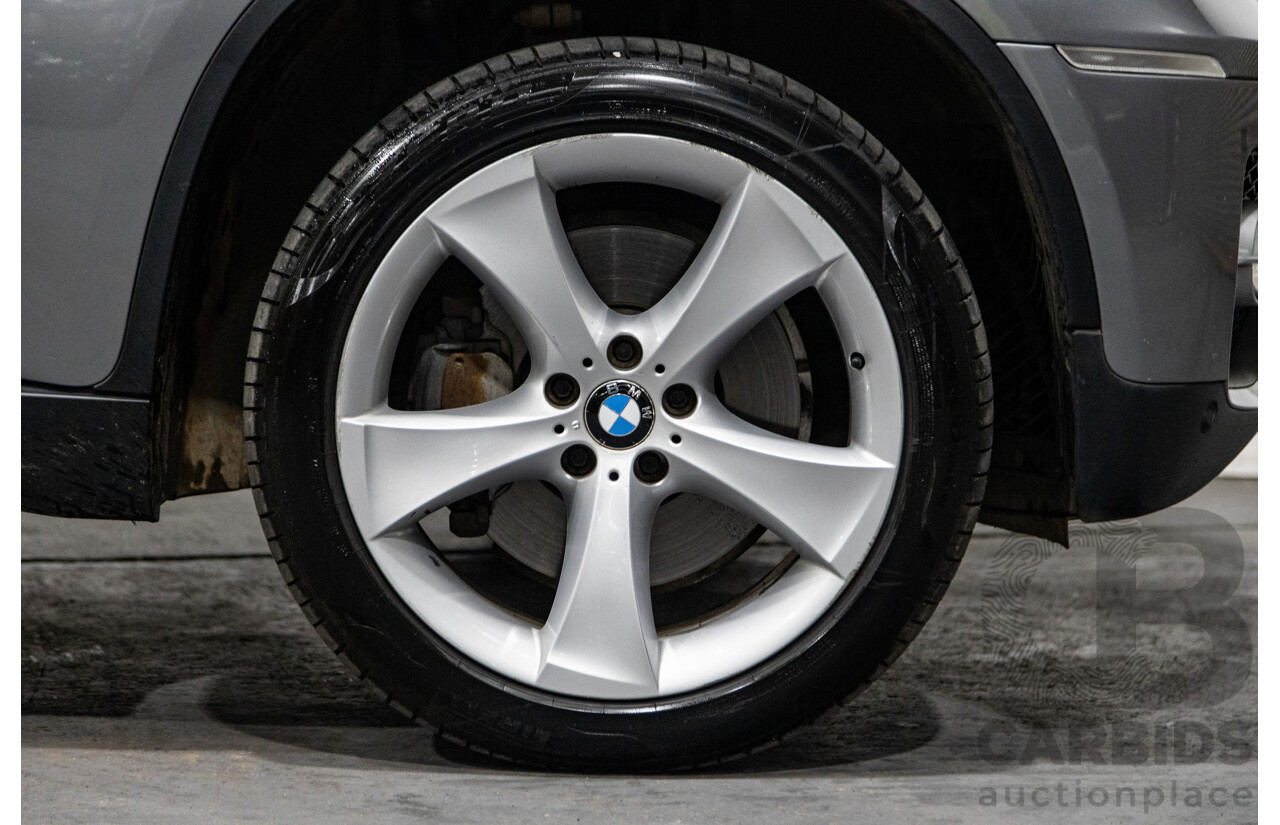 9/2011 BMW X6 Xdrive 50i (AWD) E71 MY11 4d Coupe Space Grey Metallic Twin Turbo V8 4.4L