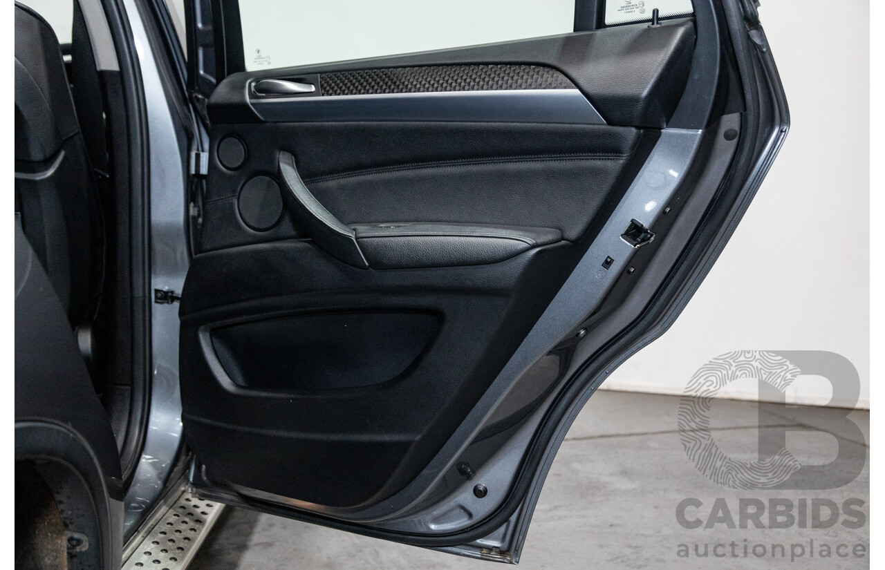 9/2011 BMW X6 Xdrive 50i (AWD) E71 MY11 4d Coupe Space Grey Metallic Twin Turbo V8 4.4L