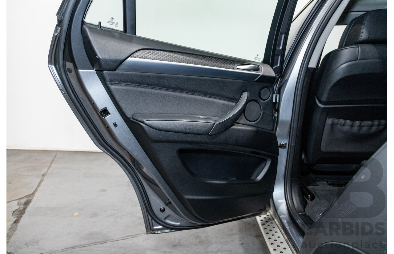 9/2011 BMW X6 Xdrive 50i (AWD) E71 MY11 4d Coupe Space Grey Metallic Twin Turbo V8 4.4L