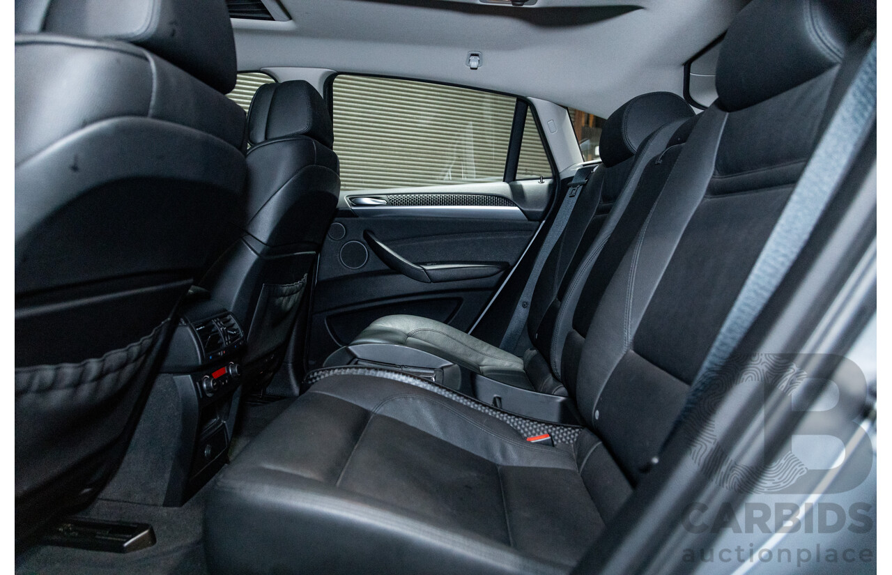 9/2011 BMW X6 Xdrive 50i (AWD) E71 MY11 4d Coupe Space Grey Metallic Twin Turbo V8 4.4L