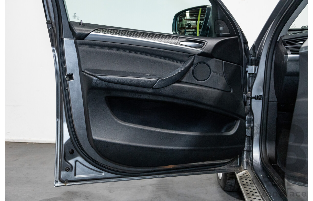 9/2011 BMW X6 Xdrive 50i (AWD) E71 MY11 4d Coupe Space Grey Metallic Twin Turbo V8 4.4L