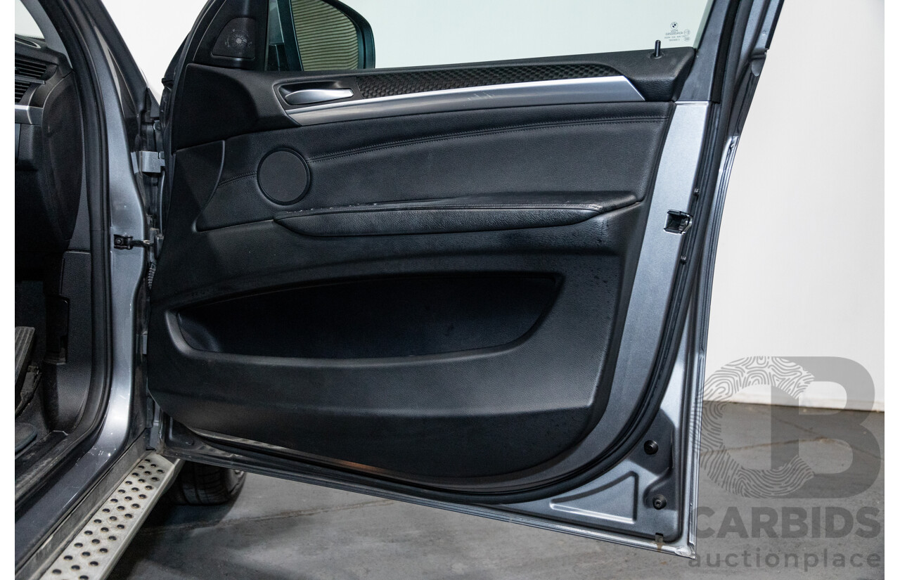 9/2011 BMW X6 Xdrive 50i (AWD) E71 MY11 4d Coupe Space Grey Metallic Twin Turbo V8 4.4L