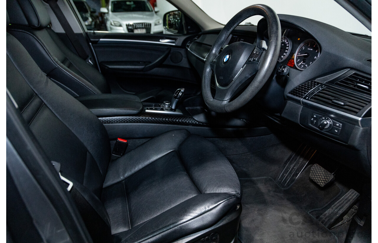 9/2011 BMW X6 Xdrive 50i (AWD) E71 MY11 4d Coupe Space Grey Metallic Twin Turbo V8 4.4L