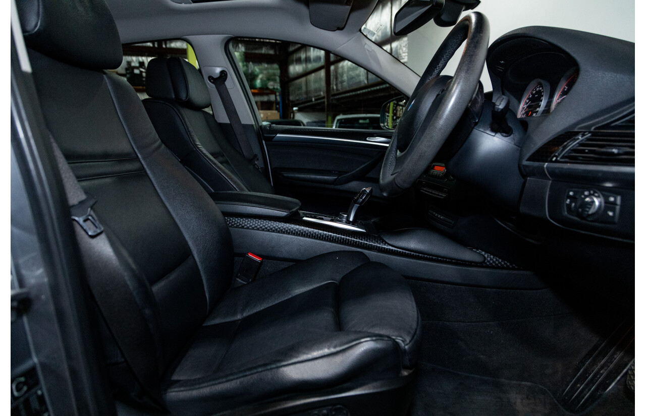 9/2011 BMW X6 Xdrive 50i (AWD) E71 MY11 4d Coupe Space Grey Metallic Twin Turbo V8 4.4L
