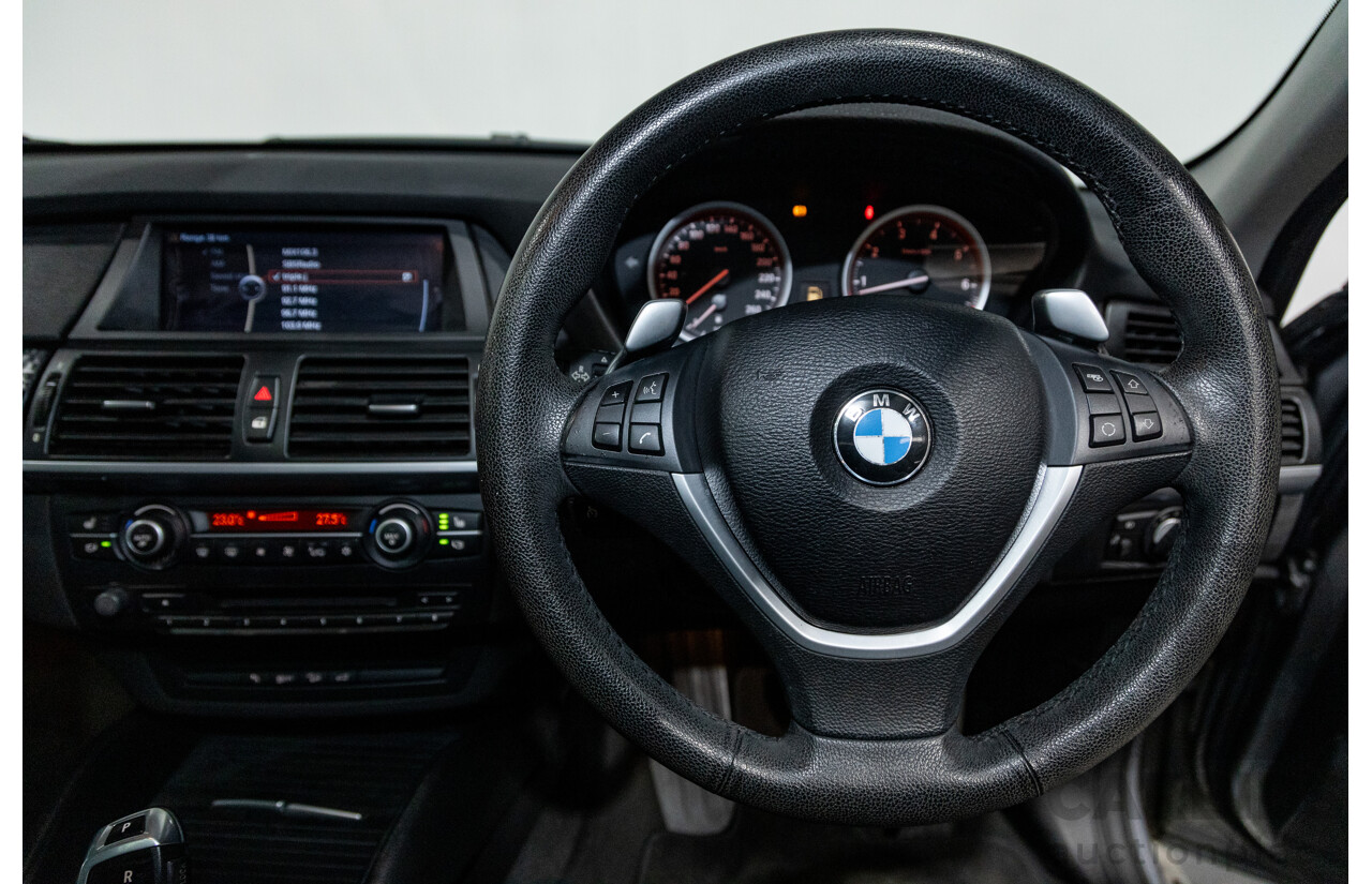 9/2011 BMW X6 Xdrive 50i (AWD) E71 MY11 4d Coupe Space Grey Metallic Twin Turbo V8 4.4L
