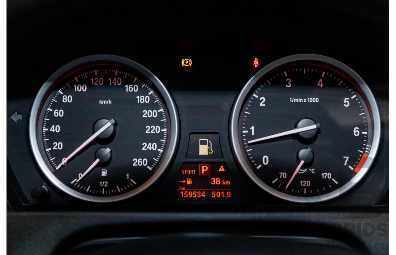 9/2011 BMW X6 Xdrive 50i (AWD) E71 MY11 4d Coupe Space Grey Metallic Twin Turbo V8 4.4L