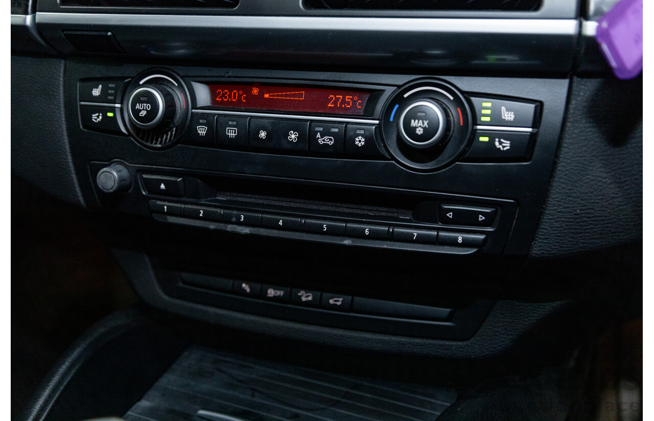 9/2011 BMW X6 Xdrive 50i (AWD) E71 MY11 4d Coupe Space Grey Metallic Twin Turbo V8 4.4L