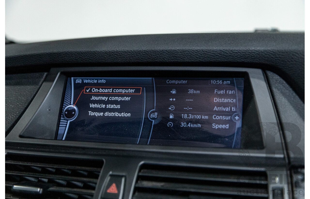 9/2011 BMW X6 Xdrive 50i (AWD) E71 MY11 4d Coupe Space Grey Metallic Twin Turbo V8 4.4L