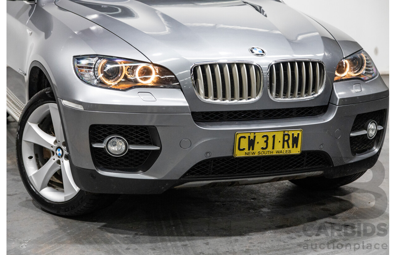 9/2011 BMW X6 Xdrive 50i (AWD) E71 MY11 4d Coupe Space Grey Metallic Twin Turbo V8 4.4L