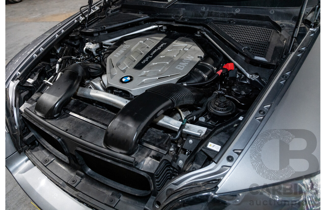 9/2011 BMW X6 Xdrive 50i (AWD) E71 MY11 4d Coupe Space Grey Metallic Twin Turbo V8 4.4L