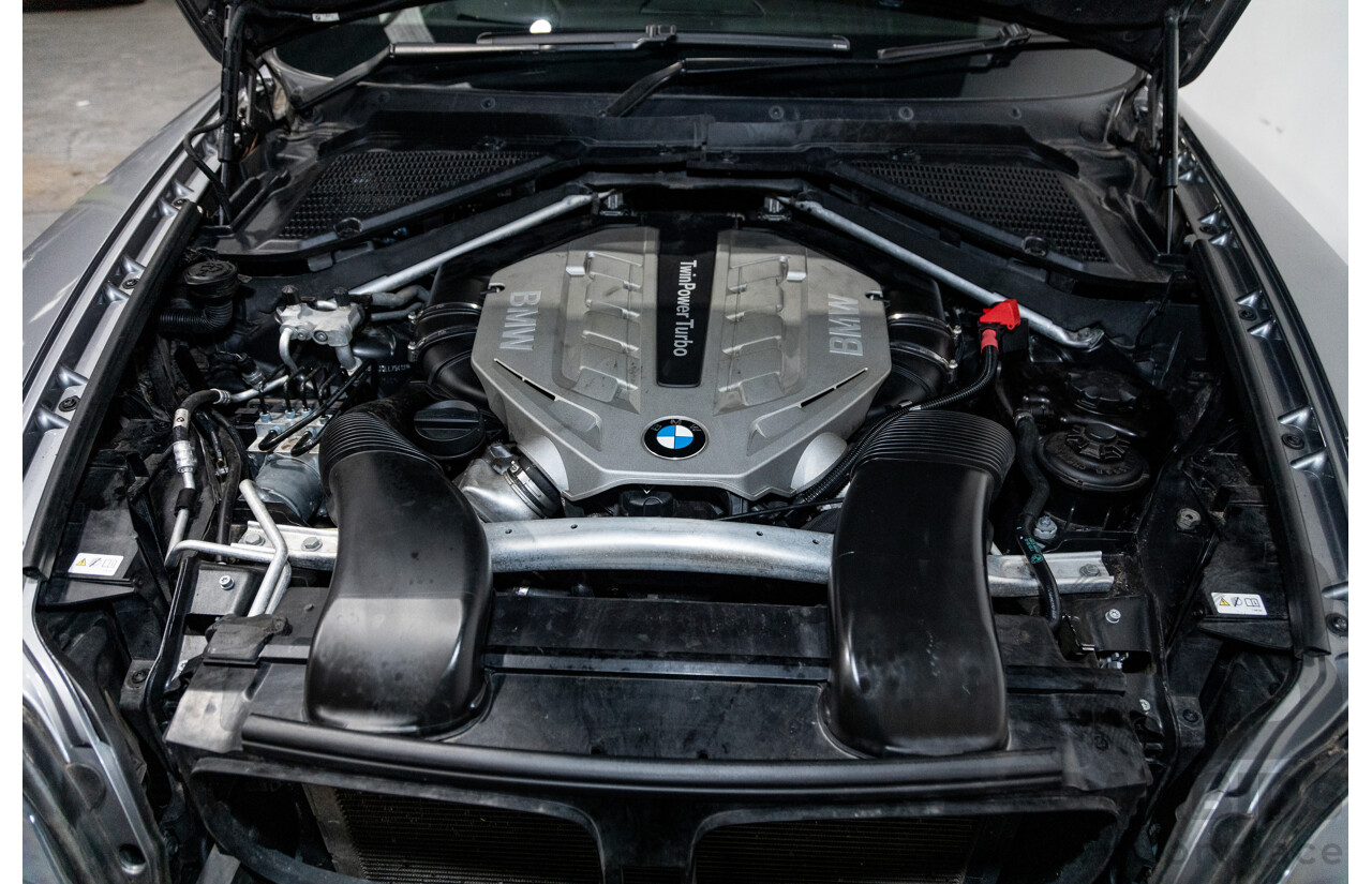 9/2011 BMW X6 Xdrive 50i (AWD) E71 MY11 4d Coupe Space Grey Metallic Twin Turbo V8 4.4L