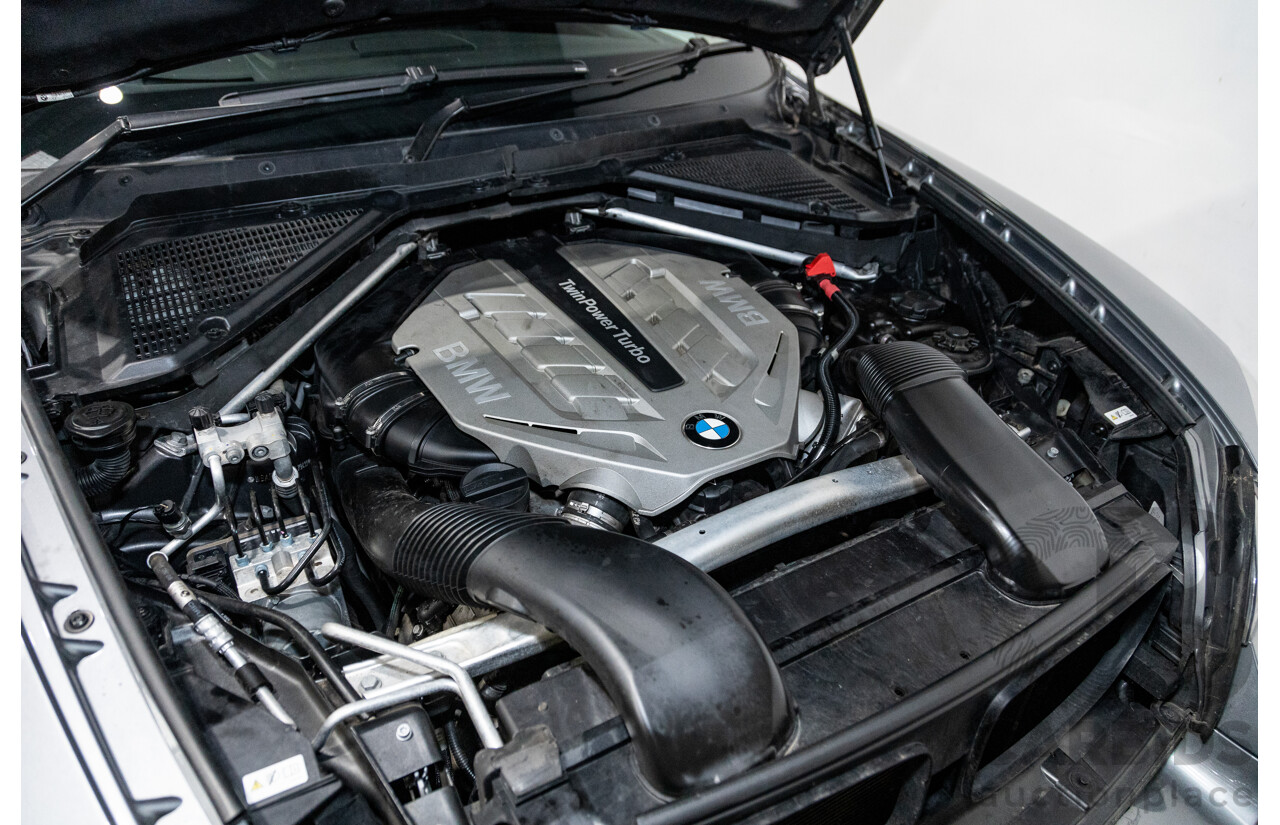 9/2011 BMW X6 Xdrive 50i (AWD) E71 MY11 4d Coupe Space Grey Metallic Twin Turbo V8 4.4L