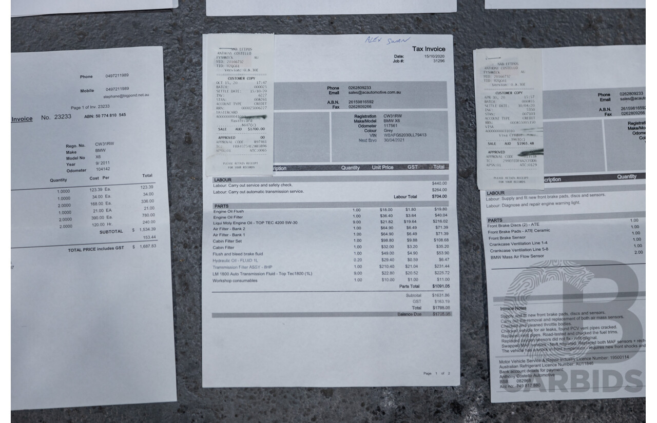 9/2011 BMW X6 Xdrive 50i (AWD) E71 MY11 4d Coupe Space Grey Metallic Twin Turbo V8 4.4L