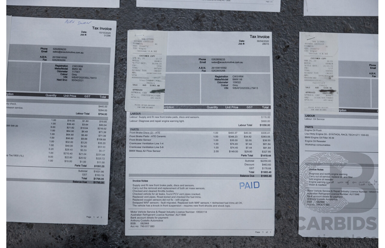 9/2011 BMW X6 Xdrive 50i (AWD) E71 MY11 4d Coupe Space Grey Metallic Twin Turbo V8 4.4L