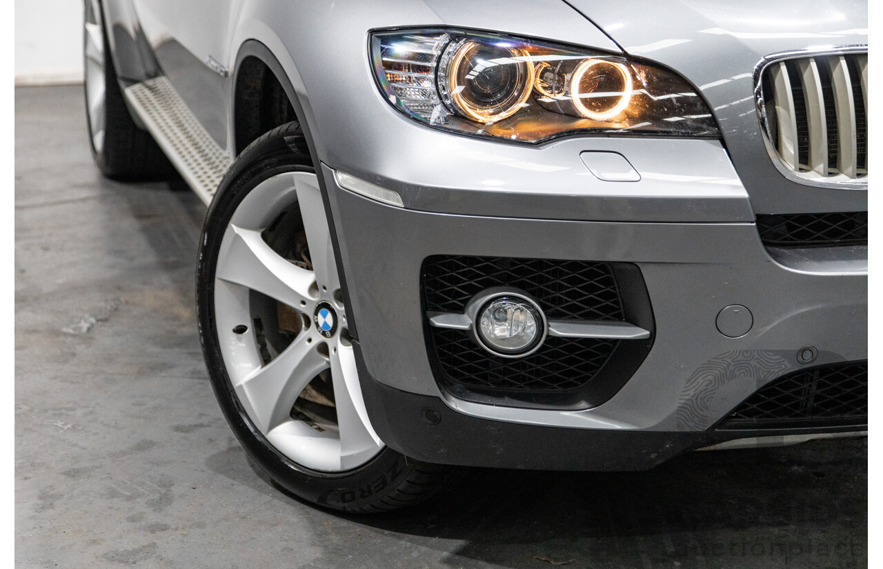 9/2011 BMW X6 Xdrive 50i (AWD) E71 MY11 4d Coupe Space Grey Metallic Twin Turbo V8 4.4L