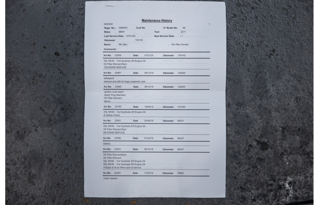 9/2011 BMW X6 Xdrive 50i (AWD) E71 MY11 4d Coupe Space Grey Metallic Twin Turbo V8 4.4L