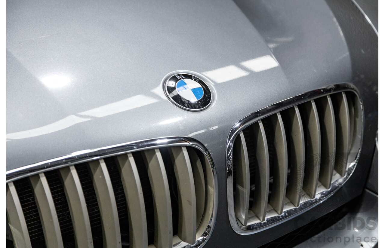 9/2011 BMW X6 Xdrive 50i (AWD) E71 MY11 4d Coupe Space Grey Metallic Twin Turbo V8 4.4L