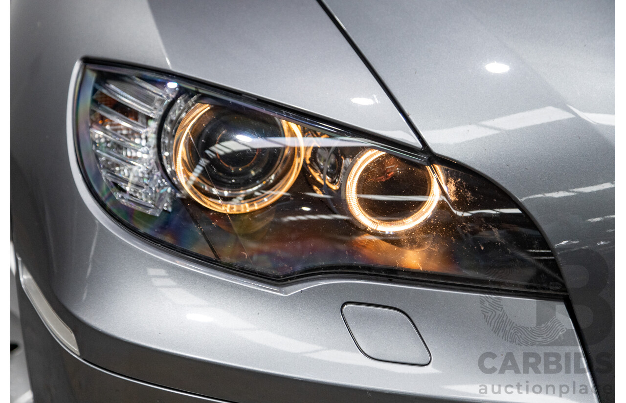 9/2011 BMW X6 Xdrive 50i (AWD) E71 MY11 4d Coupe Space Grey Metallic Twin Turbo V8 4.4L