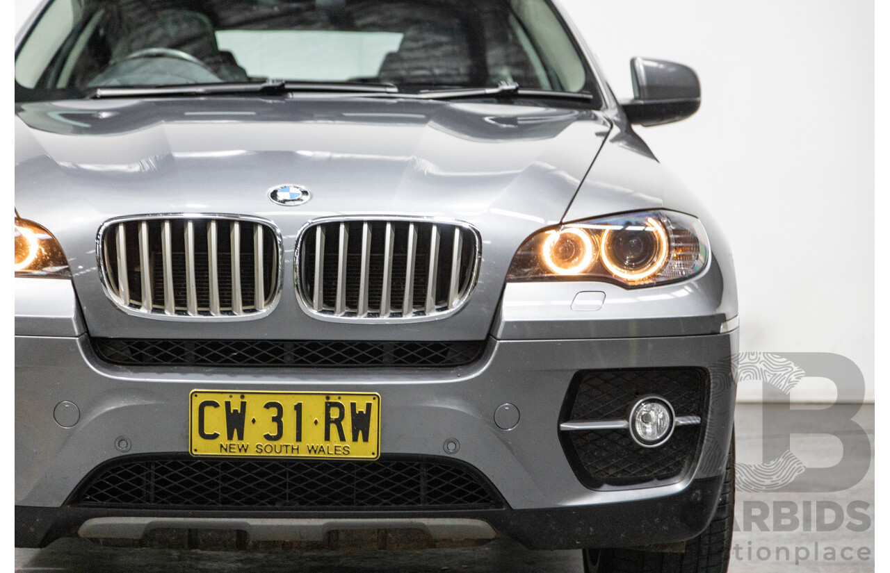 9/2011 BMW X6 Xdrive 50i (AWD) E71 MY11 4d Coupe Space Grey Metallic Twin Turbo V8 4.4L