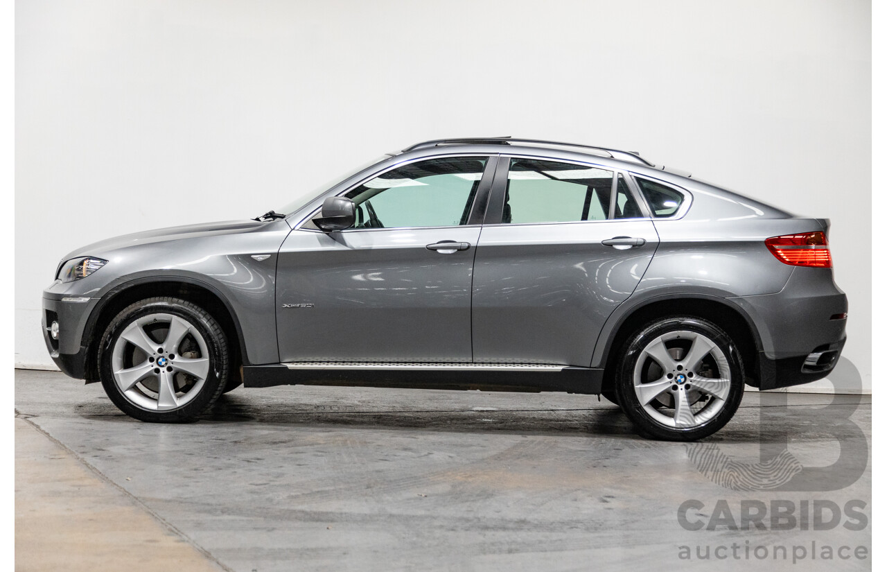9/2011 BMW X6 Xdrive 50i (AWD) E71 MY11 4d Coupe Space Grey Metallic Twin Turbo V8 4.4L