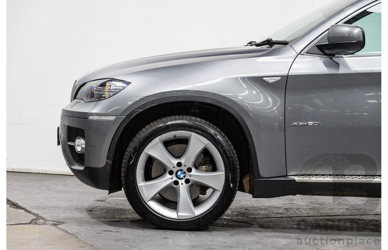 9/2011 BMW X6 Xdrive 50i (AWD) E71 MY11 4d Coupe Space Grey Metallic Twin Turbo V8 4.4L