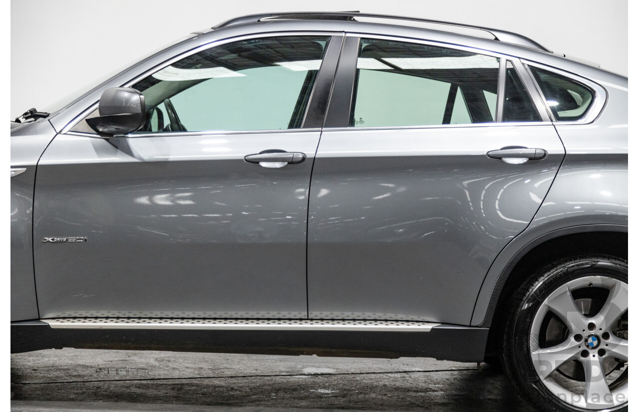 9/2011 BMW X6 Xdrive 50i (AWD) E71 MY11 4d Coupe Space Grey Metallic Twin Turbo V8 4.4L