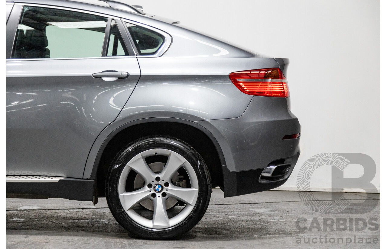 9/2011 BMW X6 Xdrive 50i (AWD) E71 MY11 4d Coupe Space Grey Metallic Twin Turbo V8 4.4L