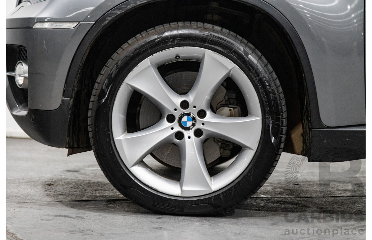 9/2011 BMW X6 Xdrive 50i (AWD) E71 MY11 4d Coupe Space Grey Metallic Twin Turbo V8 4.4L