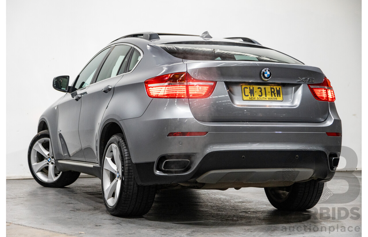 9/2011 BMW X6 Xdrive 50i (AWD) E71 MY11 4d Coupe Space Grey Metallic Twin Turbo V8 4.4L