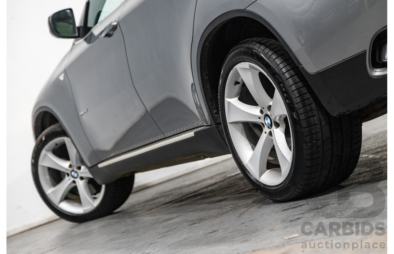 9/2011 BMW X6 Xdrive 50i (AWD) E71 MY11 4d Coupe Space Grey Metallic Twin Turbo V8 4.4L