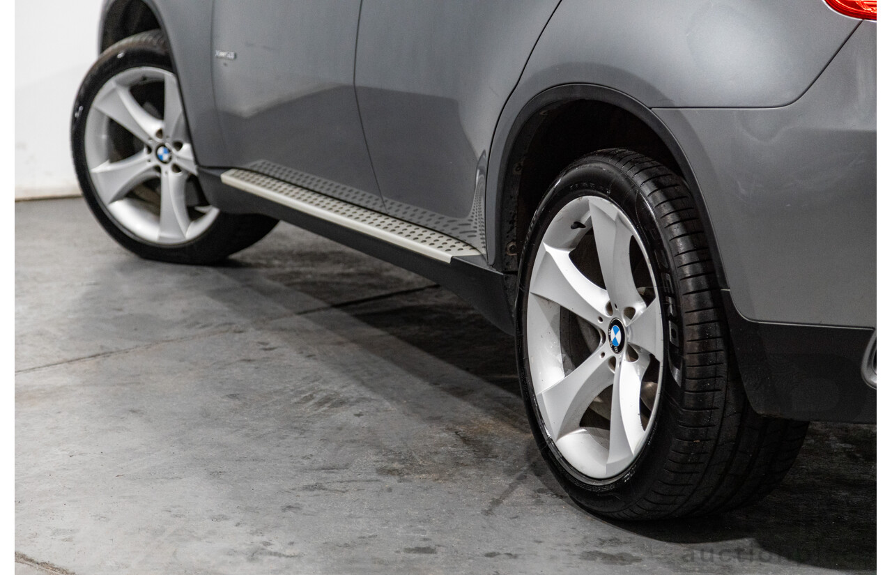 9/2011 BMW X6 Xdrive 50i (AWD) E71 MY11 4d Coupe Space Grey Metallic Twin Turbo V8 4.4L