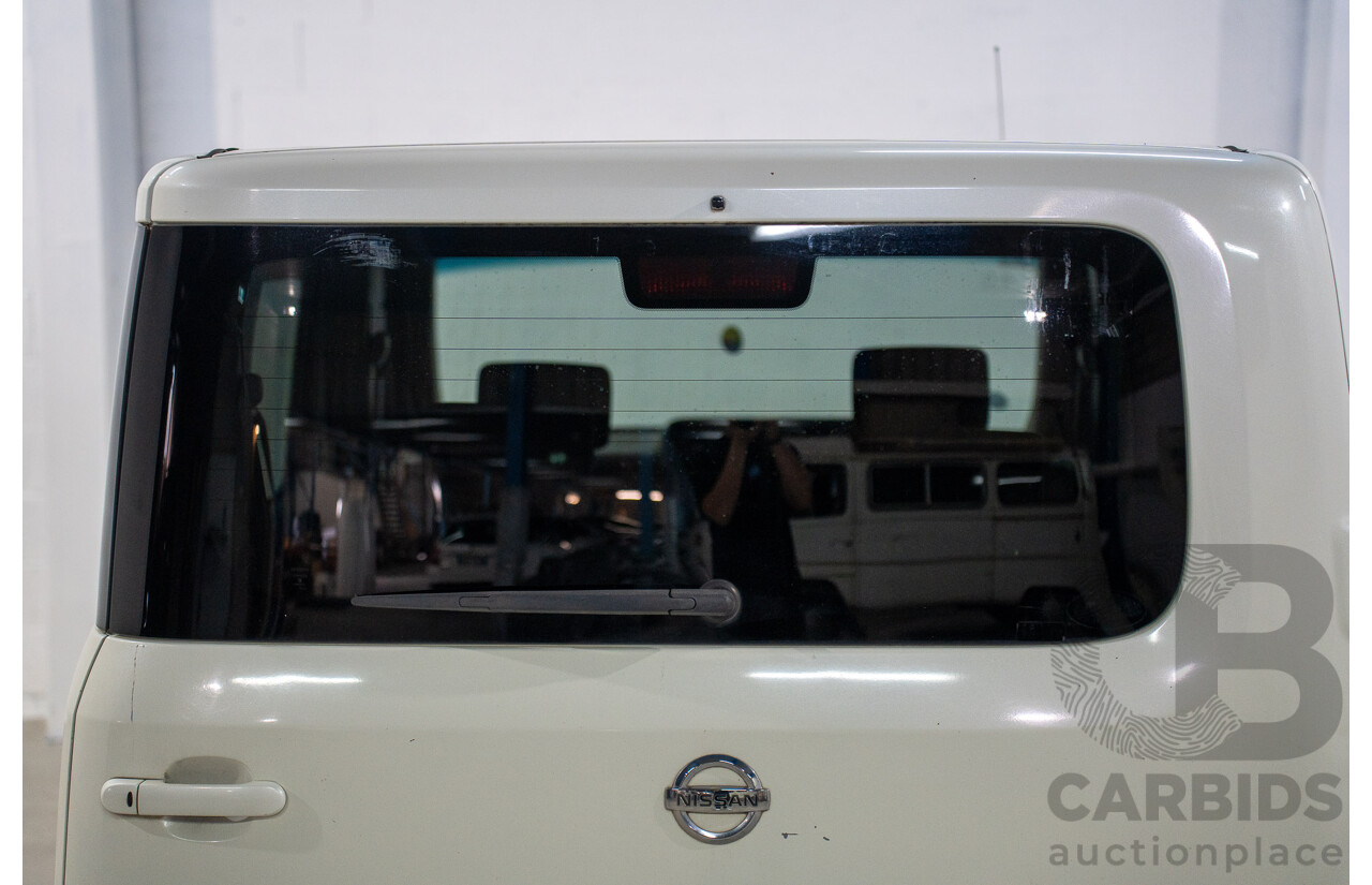11/2004 Nissan Cube BGZ11 4d Wagon White 1.4L -  Used Import (dated 11/2004)
