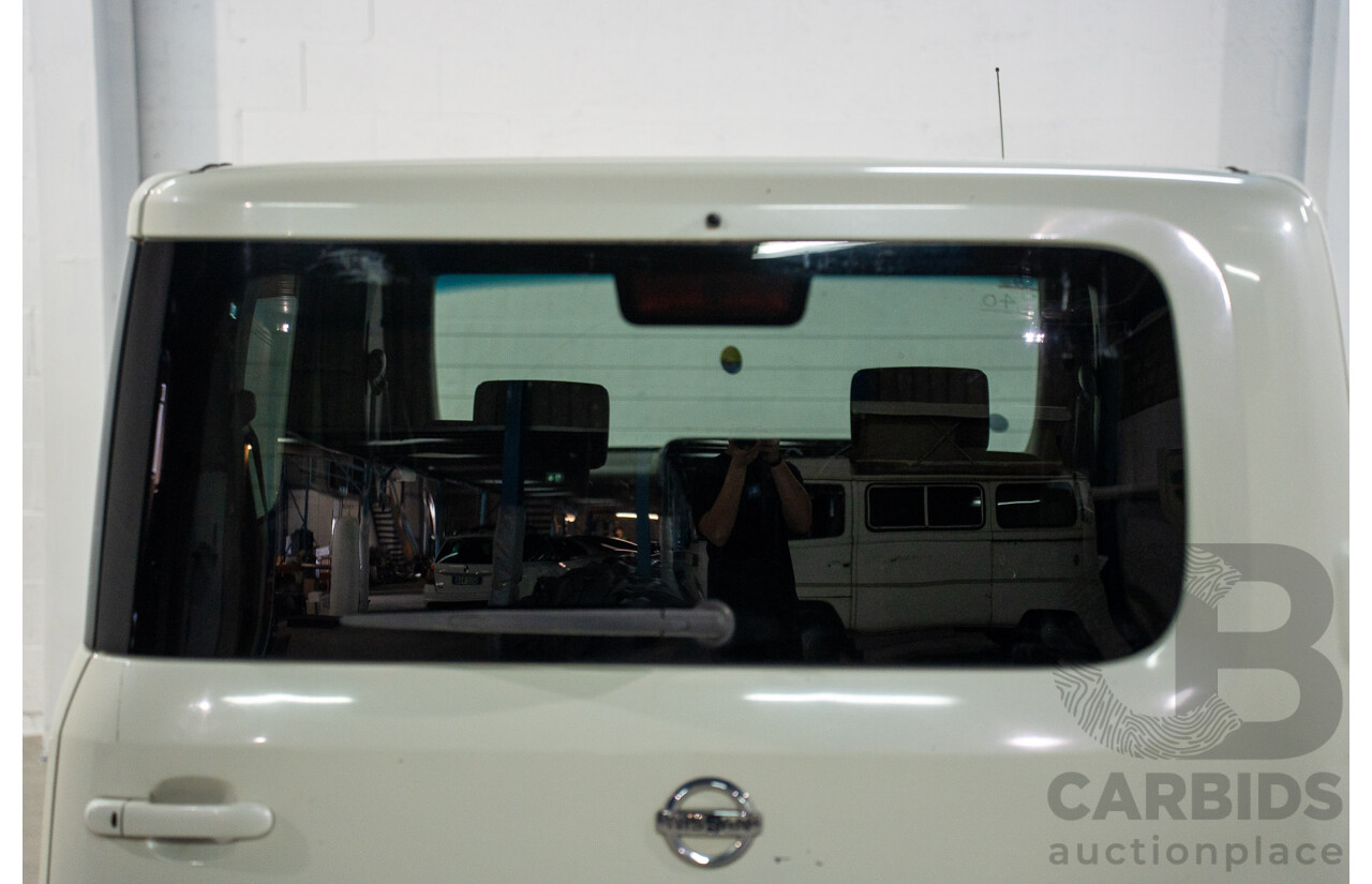 11/2004 Nissan Cube BGZ11 4d Wagon White 1.4L -  Used Import (dated 11/2004)