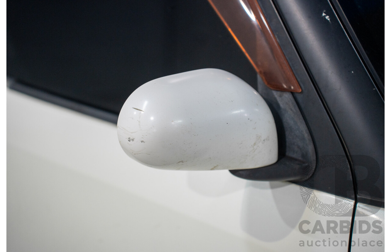 11/2004 Nissan Cube BGZ11 4d Wagon White 1.4L -  Used Import (dated 11/2004)