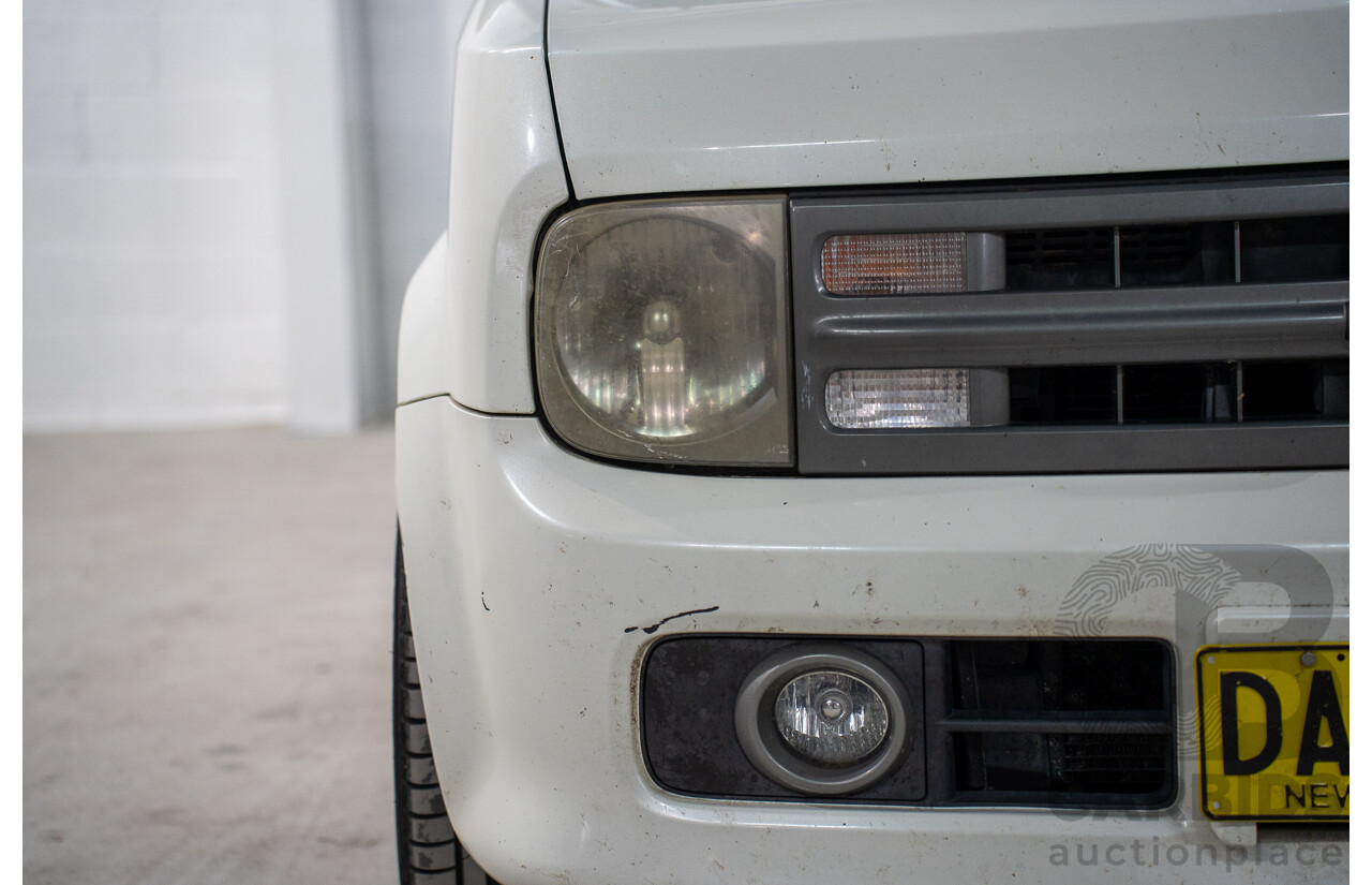 11/2004 Nissan Cube BGZ11 4d Wagon White 1.4L -  Used Import (dated 11/2004)