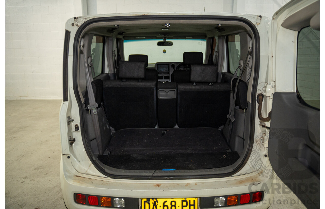 11/2004 Nissan Cube BGZ11 4d Wagon White 1.4L -  Used Import (dated 11/2004)