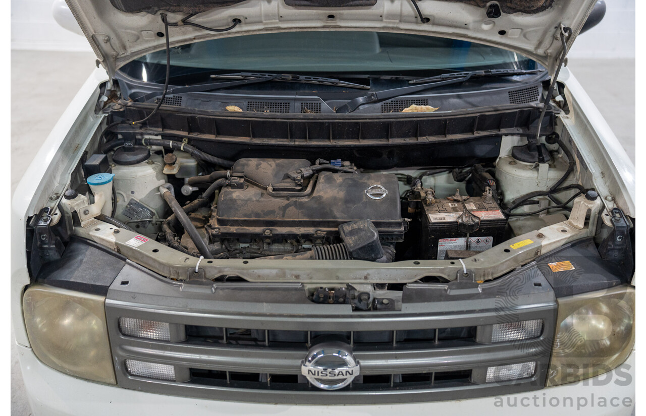 11/2004 Nissan Cube BGZ11 4d Wagon White 1.4L -  Used Import (dated 11/2004)