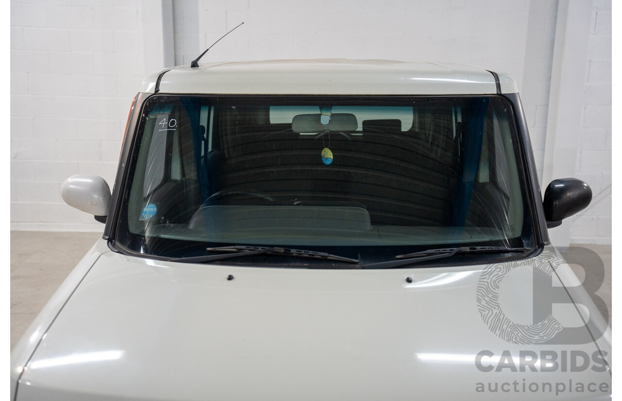 11/2004 Nissan Cube BGZ11 4d Wagon White 1.4L -  Used Import (dated 11/2004)